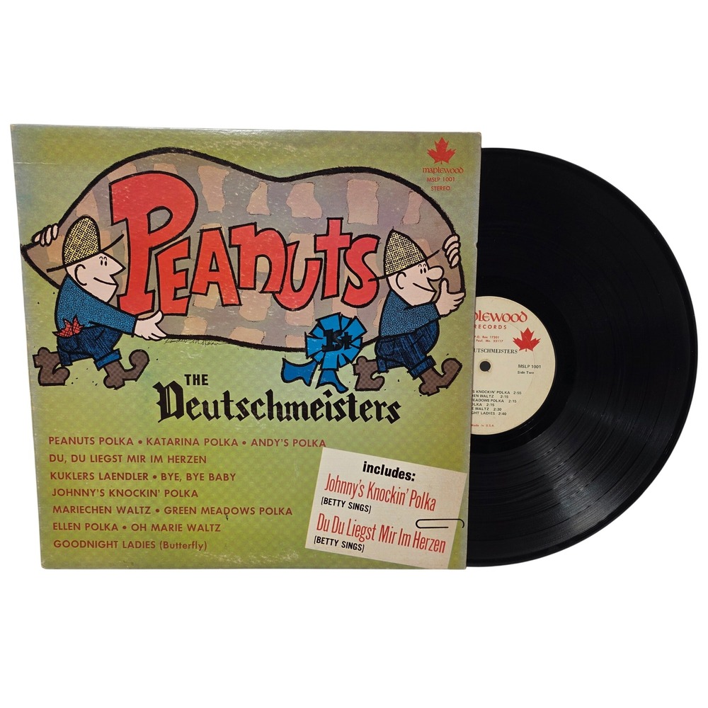 The Deutschmeisters Peanuts Polka Vinyl LP Maplewood Records MSLP 1001 Waltz*